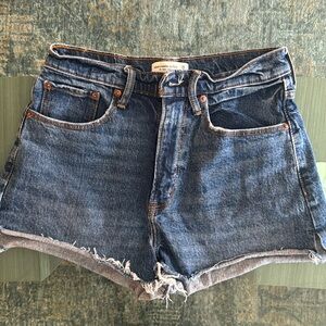 Abercrombie High Rise Shorts